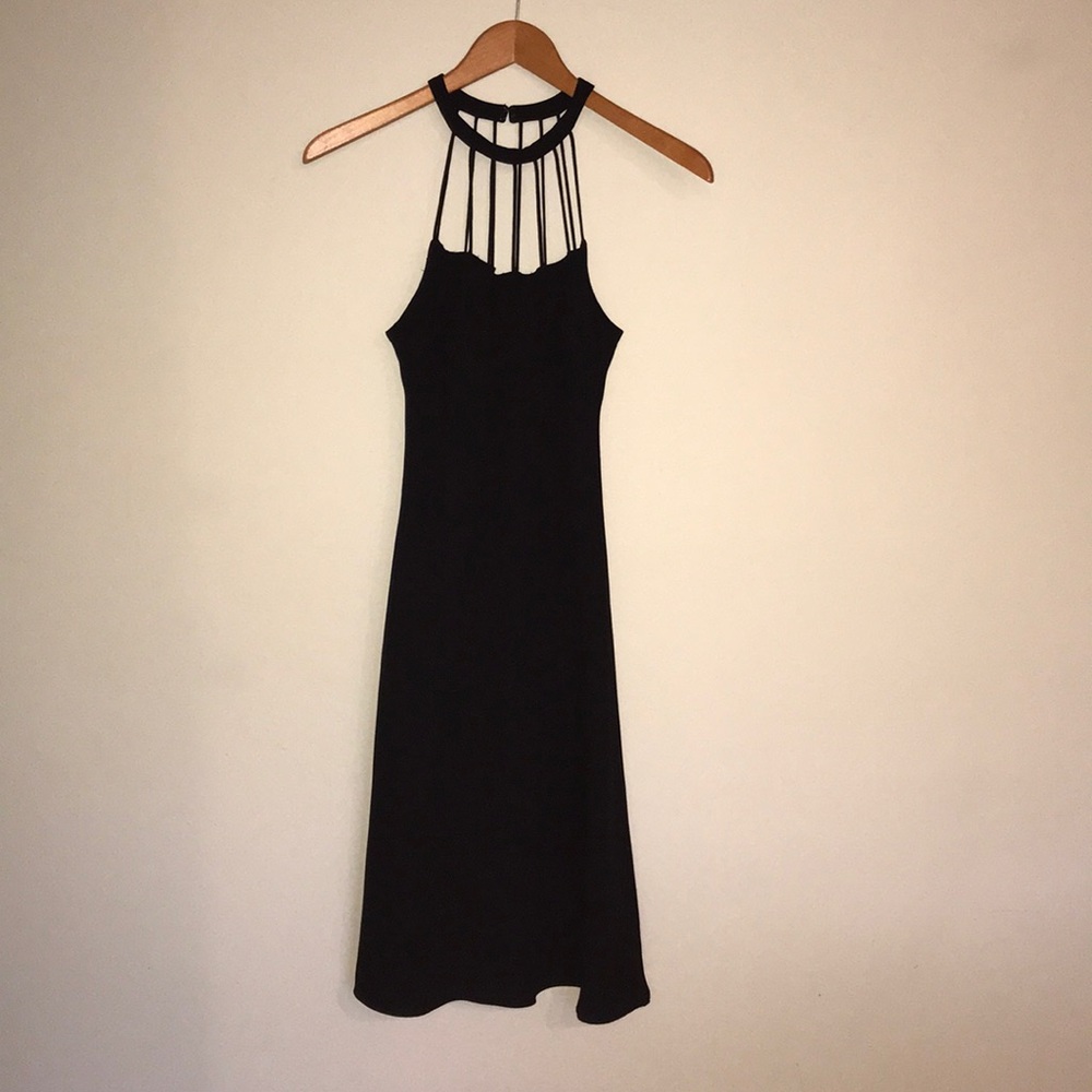 Evan Picone Halter Dress-Size 8 - Picture 1 of 4